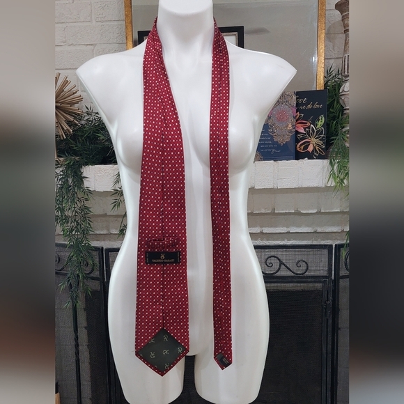 Valerio Garati Classic VG 100%  Silk Handmade Neck Tie- ITALY - Picture 3 of 8